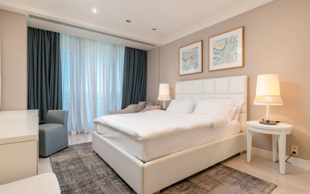 Karat Hyatt s 2 spalnyami i vidom na more Apartments