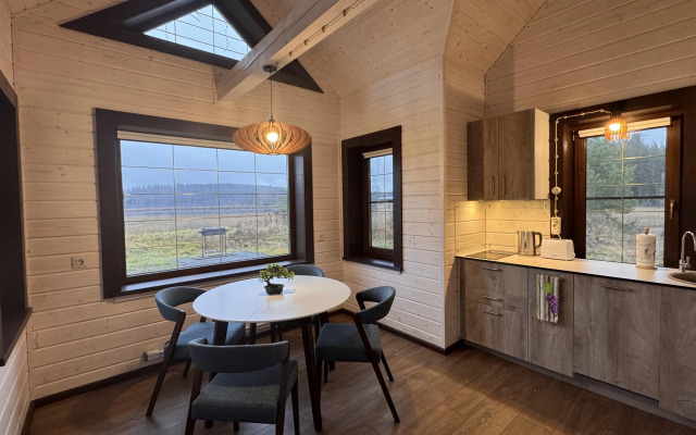 Частный дом 5 с Видом на Озеро Киркколампи и Собственной Сауной