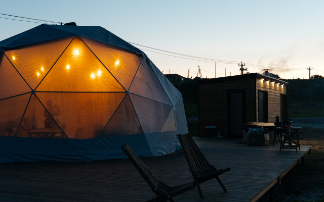 Курилы Глэмп Glamping