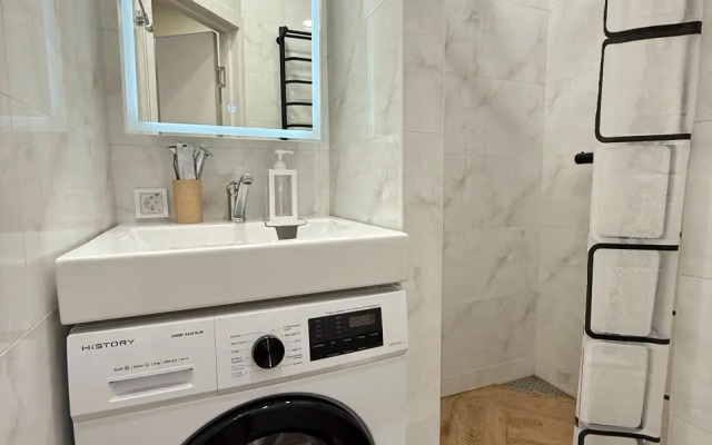 Апартаменты для четверых с террасой 3 минуты до моря