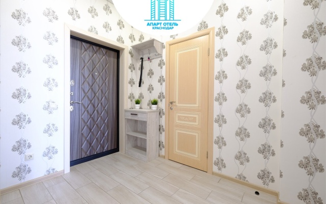 Апартаменты Superior с балконом и с видом на город (кухня) — фото 2