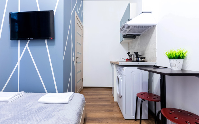 Studio apartments near Lesnaya metro station