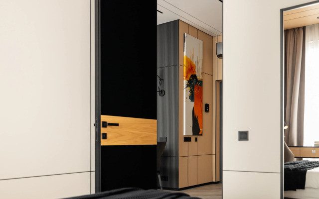 Апартаменты двухкомнатные Sunset Flatport рядом с Москва-Сити