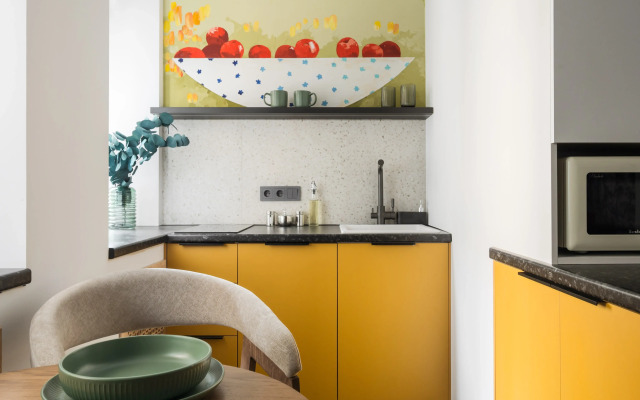 Квартира New Horizon Art Vinil 54 новое пространство с уникальным интерьером и технологиями умного дома