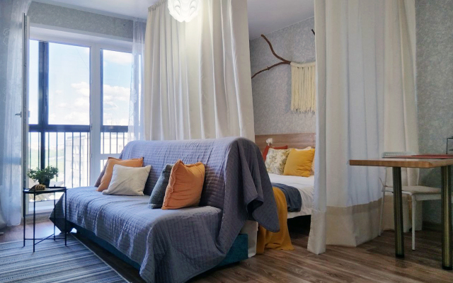 Studiya Na  Naberezhnoy Yeniseya V Krasnoyarske Flat