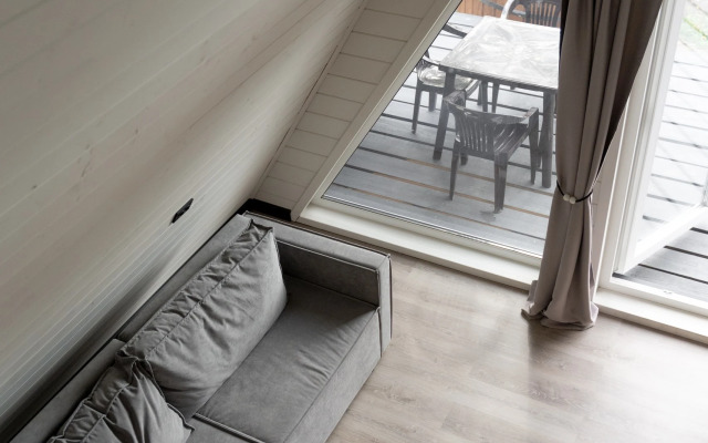 Частный дом A-Frame в лесу в 6 км от Мурманска