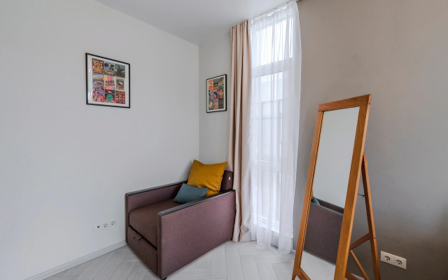 Апартаменты Студия с Балконом и Круглогодичным Бассейном