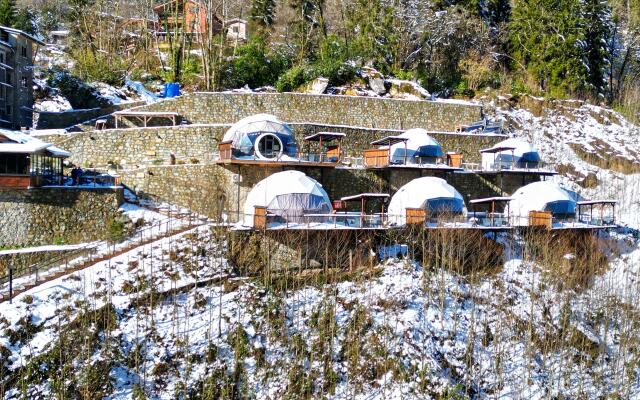 Kaledome orman evleri Glamping