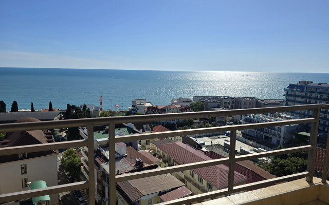 S shikarnym, panoramnym vidom na more Flat