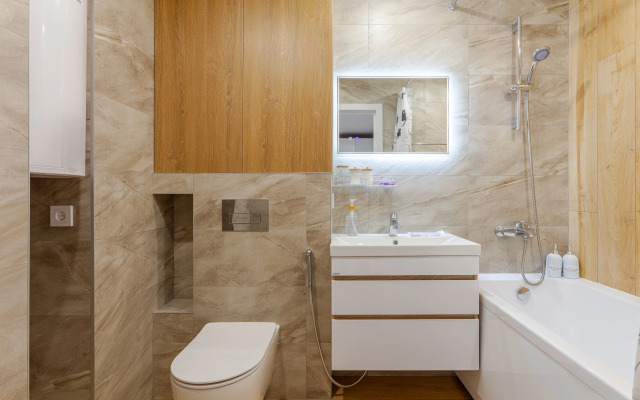 Квартира Гармония Уютная в Центре Города с Отдельной Спальней