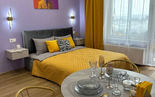 Dizayn Kudrovo s Kachelyyu Apartments