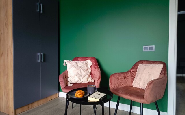 Апартаменты Loft Verde в шаговой доступности от Южного вокзала