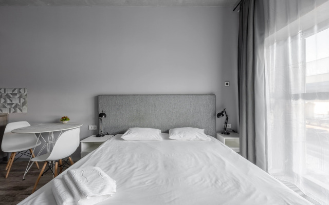 Квартира Новая современная студия для троих гостей