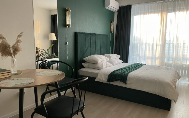 Апартаменты Дизайнерская  студия в спальном районе