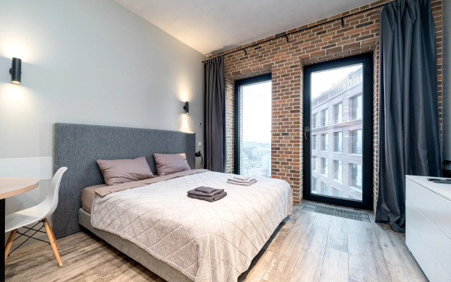 Квартира Студия в Стиле Лофт