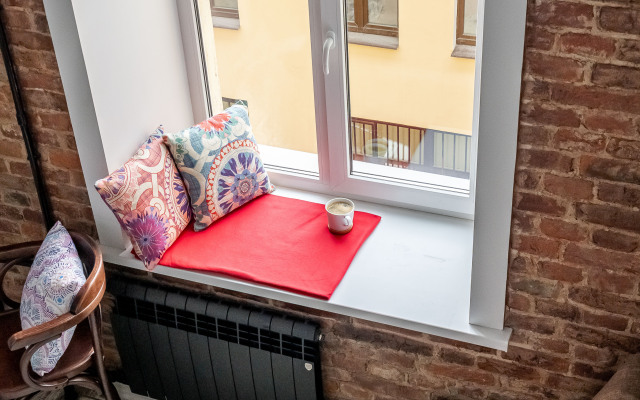 Апартаменты По Крышам Петербурга Студия в Центре