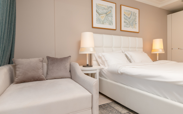 Karat Hyatt s 2 spalnyami i vidom na more Apartments