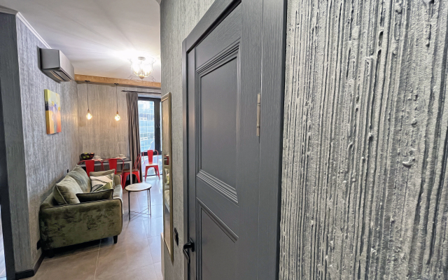 Апартаменты Уютные апартаменты Prime Grey в ЖК Савеловский Сити в центре Москвы