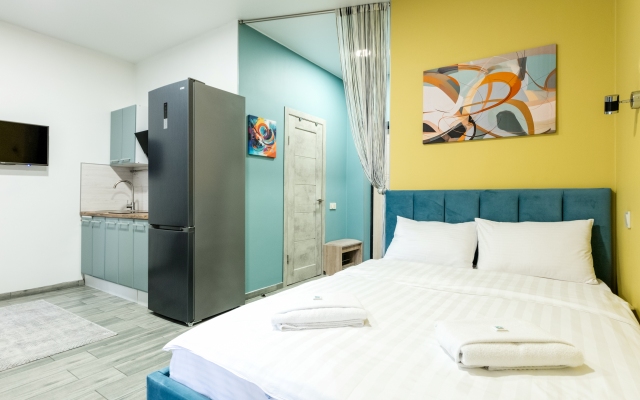 Morent s vidom na gory i bambukovuyu roschu Apartments