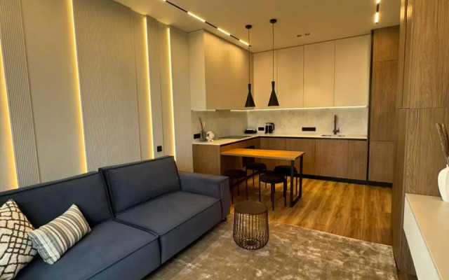 Апартаменты Просторный люкс с видом на Москва-Сити