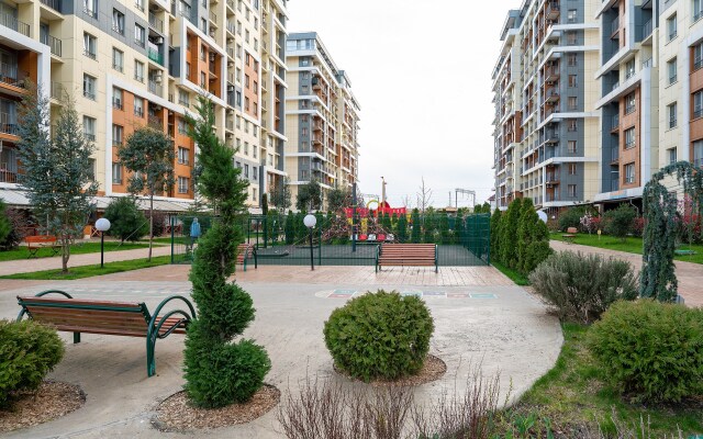 Studiya u morya s balkonom. Karavella 126 Flat