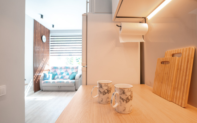 Апартаменты мини в светлых тонах