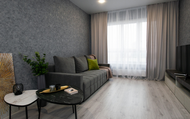 UNIQUE APART "CANARY" opposite LDK and Kuzbass Arena (1st Zarechnaya 9) Apartments