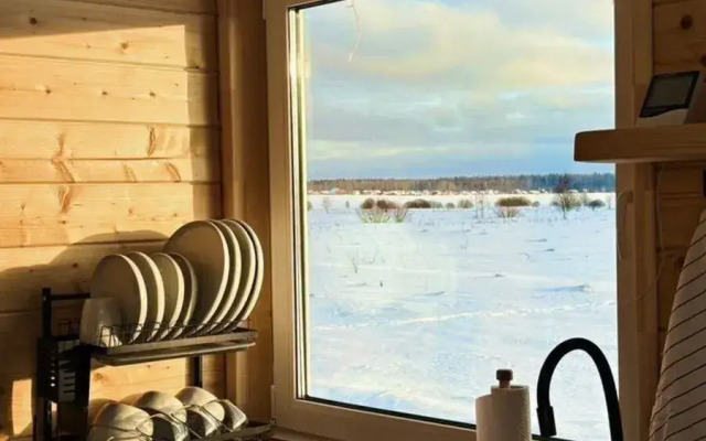 Частный Дом Уютный для Отдыха с Видом на Лес