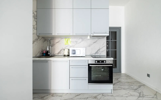 Апартаменты стильная студия в ЖК бизнес-класса на Лесной