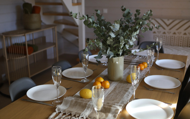 Частный дом Двухэтажный барнхаус с видом на горы