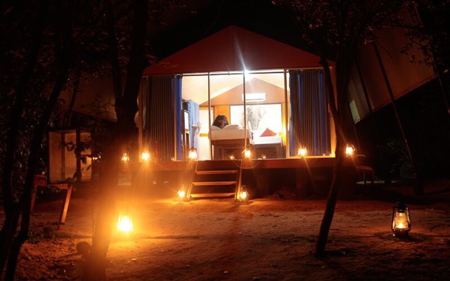 Отель Camping Yala Hotel Ravana luxury Safari Camp Tents