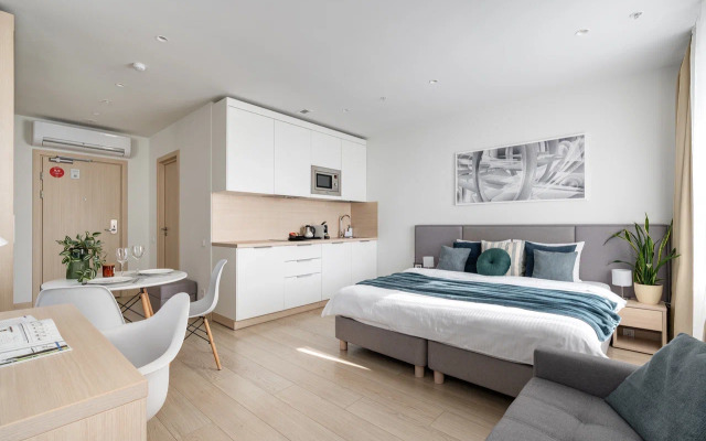 Апартаменты Family Apartment с панорамным видом на город