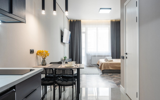 Апартаменты Студия Bounty рядом с ТРЦ Мега Парк (197)