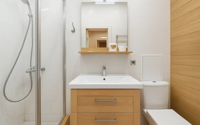 Uyutnaya malyshka ryadom s Olimpiyskim parkom Flat