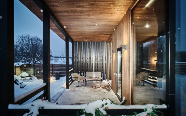 Частный дом Дома на Севере Морошка