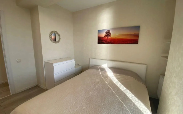 Апартаменты просторные на берегу моря