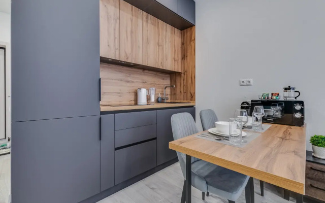 Apartamenty Predstavitel'skij Lyuks s Balkonom i Krasivym Vidom Business Apartments