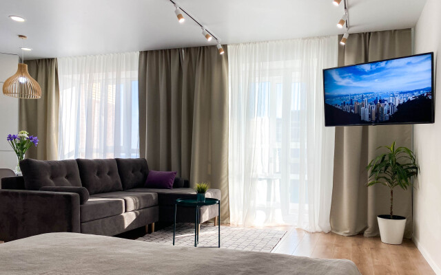 Dizaynerskie apartamenty u Parka Pobedy Flat