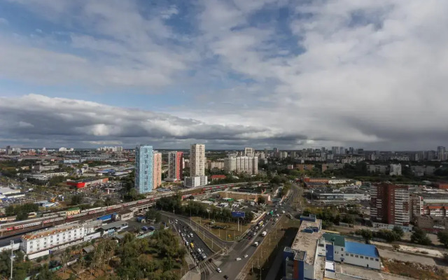 Квартира Студия Этажидейли на 33 этаже напротив ЖД