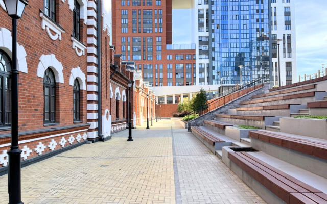 Апартаменты Солнечная студия 1 в ЖК Мельница