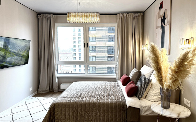Respektabelnaya Studiya S Vidom Na Moskvu Flat