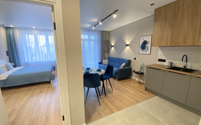 Uyutnye vblizi Zapadnogo plyazha Apartments