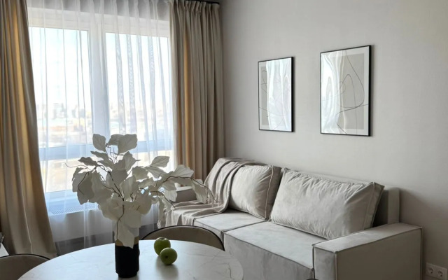 Квартира Стильная Евро 3-комнатная