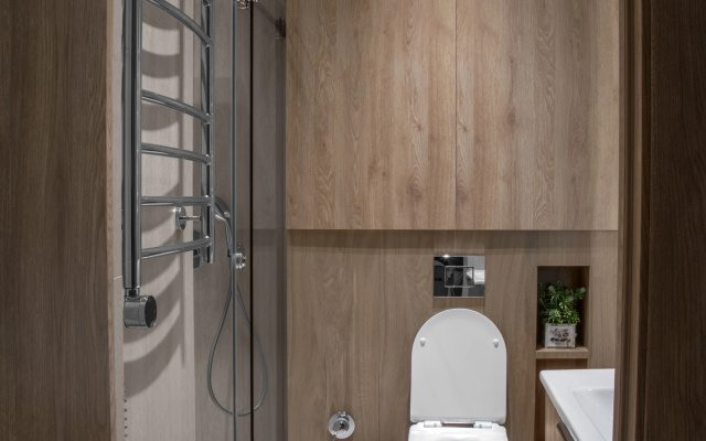 Apartamenty Premium Studia v elitnom ZK Nest One na 18 etaze (353)
