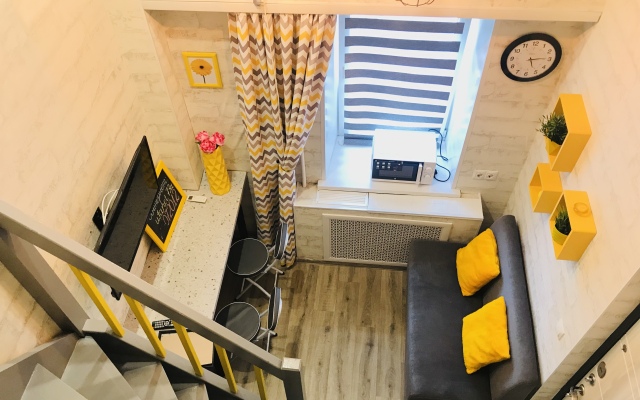 Апартаменты Уютная 2х Уровневая Студия на Телецентре