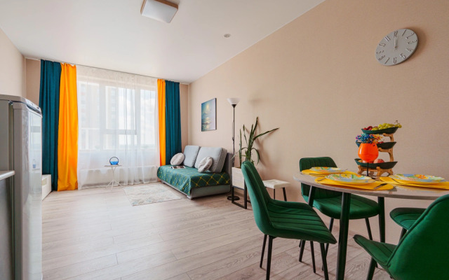 Квартира Уютная однокомнатная со свежим ремонтом новой мебелью и техникой