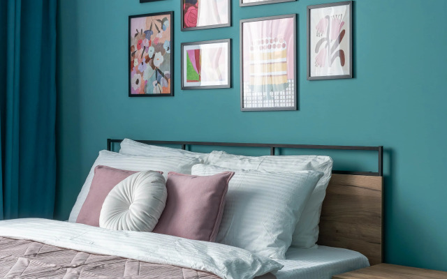 Квартира Яркая студия на Пулковском шоссе