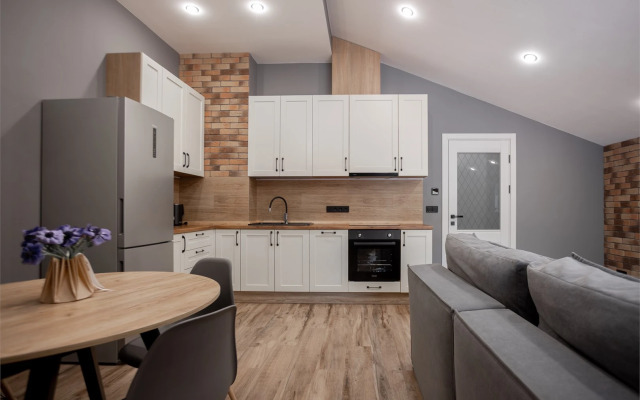 Flat V Stile Loft V Krasnoy Polyane