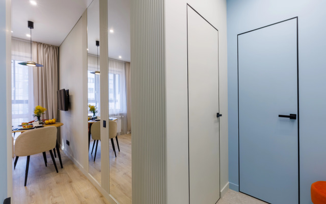 Квартира Дизайнерская в 5 Минутах от Аэропорта Самозаселение 24/7