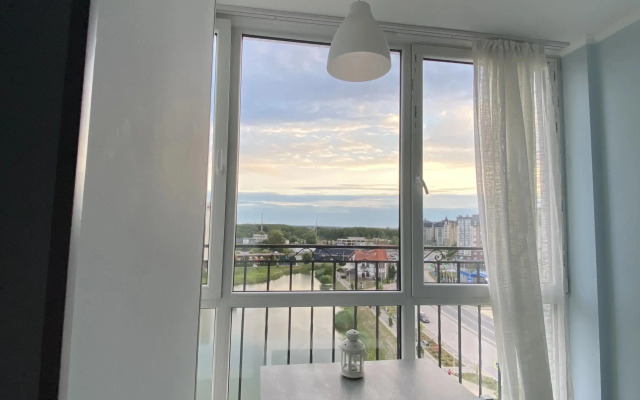 Апартаменты с видом на пруд